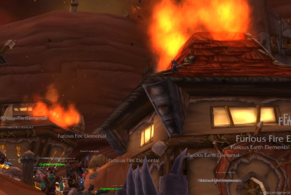 Elemental Invasion in Orgrimmar