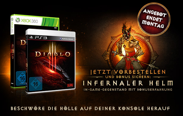 Jetzt vorbestellen & INFERNALEN HELM sichern