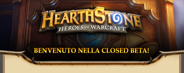 BENVENUTO NELLA CLOSED BETA!