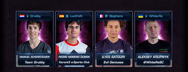 Grubby, Stephano, Lucifron et White-Ra