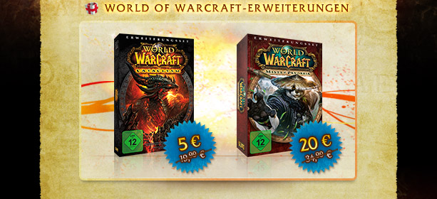 World of Warcraft: Cataclysm + Mists of Pandaria