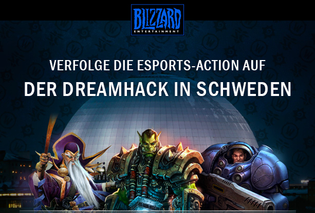 Verfolge die eSports-Action auf der DreamHack in Schweden