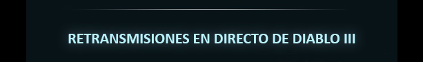 Retransmisiones en directo de Diablo III
