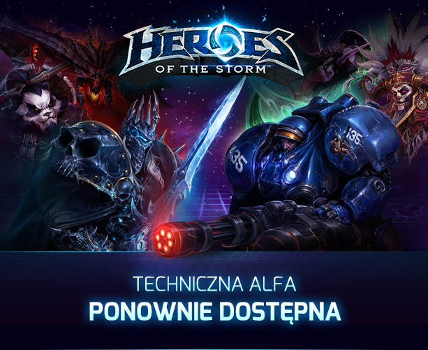 Techniczna alfa Heroes of the Storm jest już ponownie dostępna!