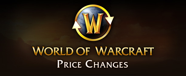 World of Warcraft - Prices changes