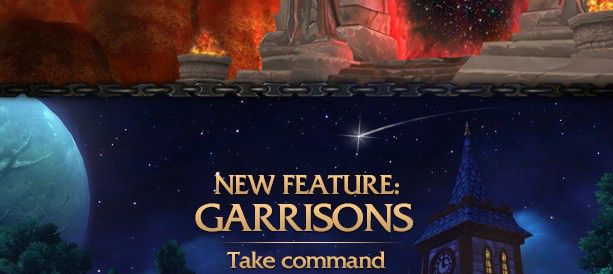 NEW FEATURE: GARRISONS<br />Take command<br />