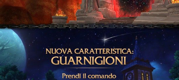 NUOVA CARATTERISTICA: GUARNIGIONI<br />Prendi il comando<br />