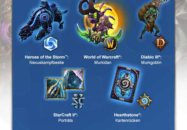 BLIZZCON-GOODIES IM SPIEL<br /><br />