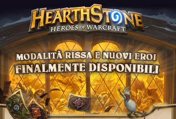 Rissa nella taverna e nuovi eroi disponibili per Hearthstone