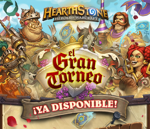 ¡El Gran Torneo ha comenzado! Descubre la nueva expansión de Hearthstone.