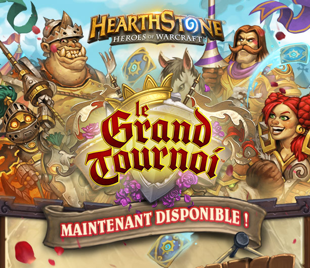 Entrez dans le Grand Tournoi, la nouvelle extension pour Hearthstone !