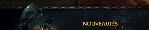 NOUVEAUTÉS<br />