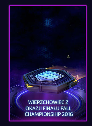 WIERZCHOWIEC Z OKAZJI FINAŁU FALL CHAMPIONSHIP 2016