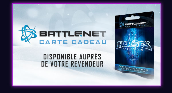 CARTE CADEAU BATTLE.NET DISPONIBLE AUPRÈS DE VOTRE REVENDEUR