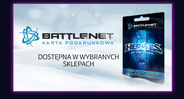 KARTA PODARUNKOWA BATTLE.NET - DOSTĘPNA W WYBRANYCH SKLEPACH