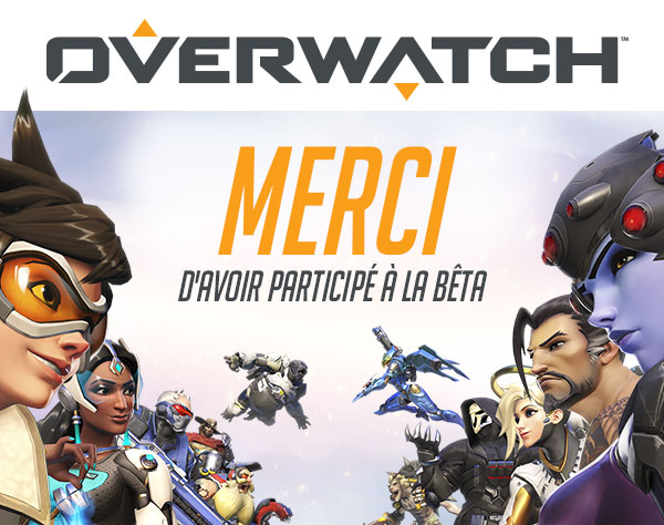 MERCI<br />D'AVOIR PARTICIPÉ À LA BÊTA