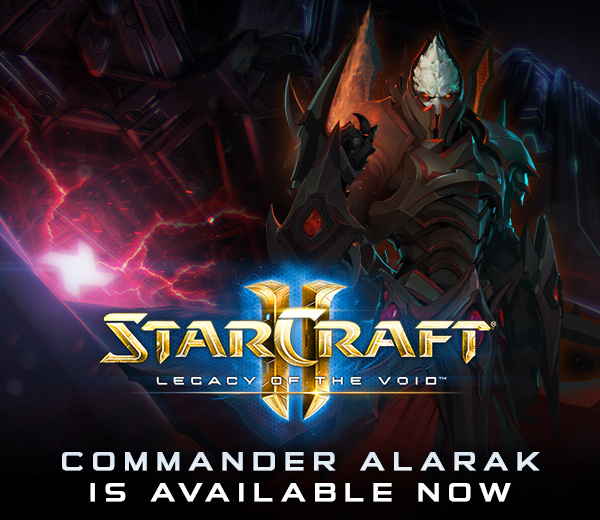 COMMANDER ALARAK IS AVAILABLE NOW