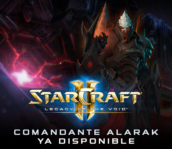 COMANDANTE ALARAK YA DISPONIBLE