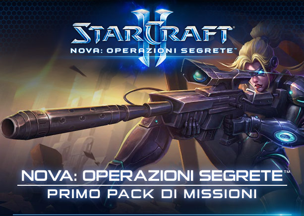 STARCRAFT II - Nova: Operazioni Segrete™ - TEXT: NOVA: OPERAZIONI SEGRETE - PRIMO PACK DI MISSIONI