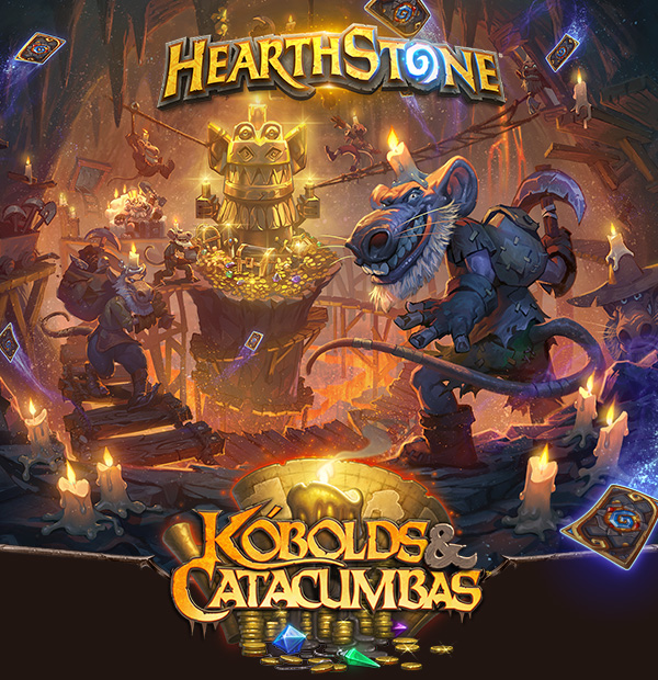 <i>HEARTHSTONE<br />KÓBOLDS & CATACUMBAS</i>