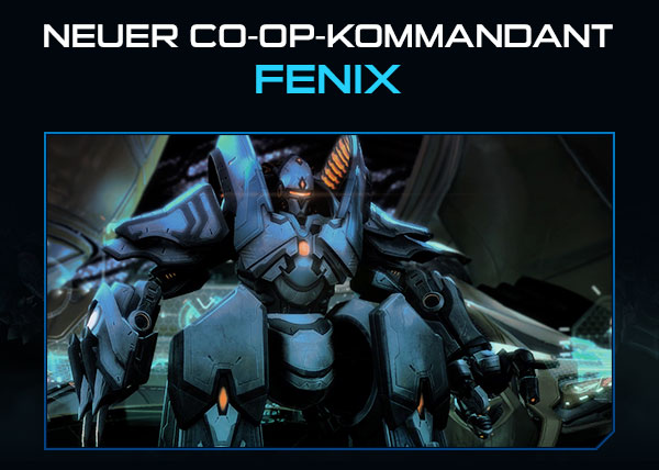 NEUER CO-OP-KOMMANDANT<br />FENIX
