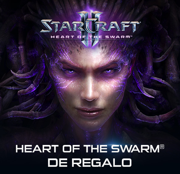 StarCraft II<br />HEART OF THE SWARM<br />DE REGALO