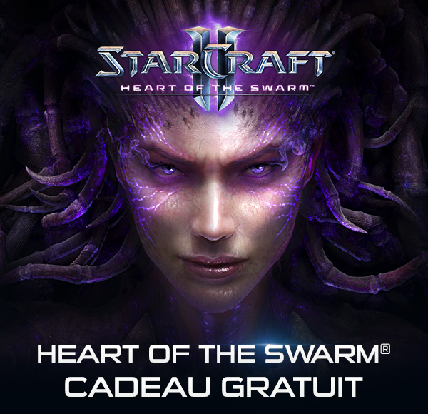 StarCraft II<br />HEART OF THE SWARM<br />CADEAU GRATUIT