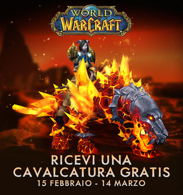 Ricevi una cavalcatura gratis <br />15 febbraio - 14 marzo