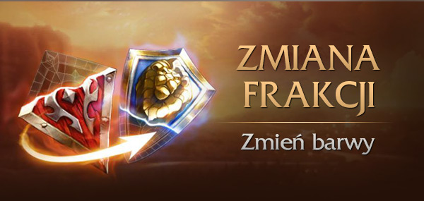 ZMIANA FRAKCJI<br />Wybierz swoją stronę<br />
