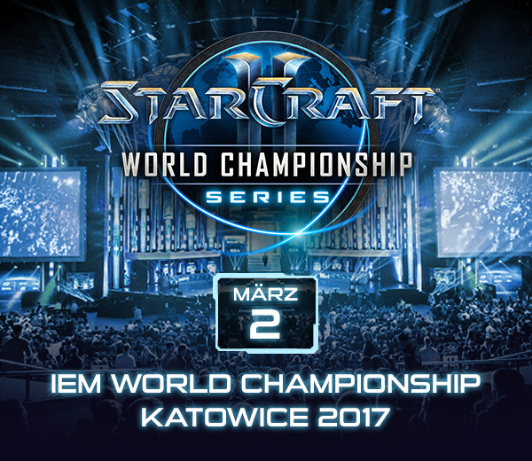 =v(FirstName)= Schalte ein und verfolge die StarCraft II IEM